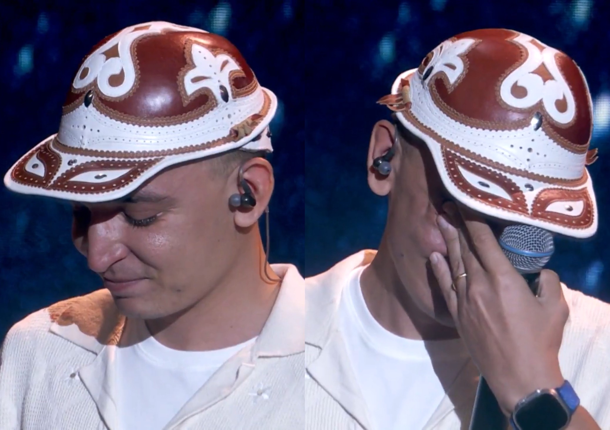 João Gomes vai às lágrimas ao relembrar o avô, que morreu em 2019