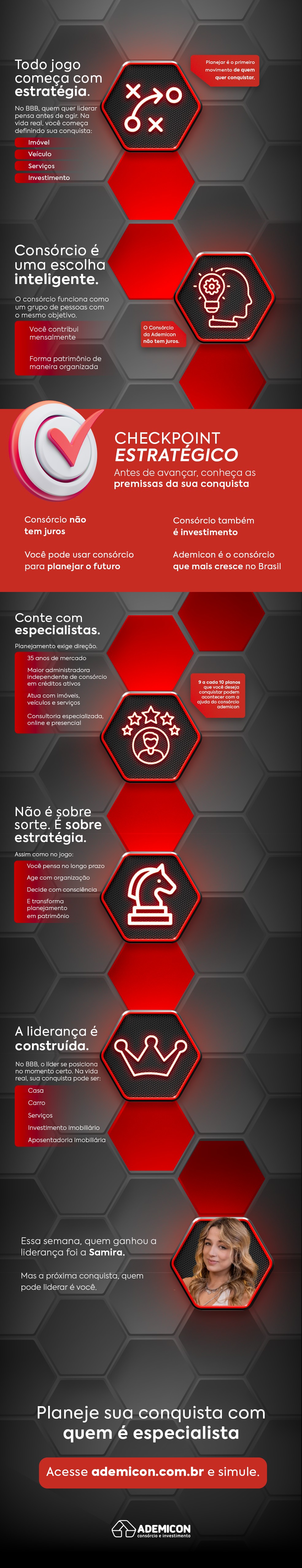 Estratégia de campeão: como o consórcio da Ademicon pode transformar planejamento em conquista
