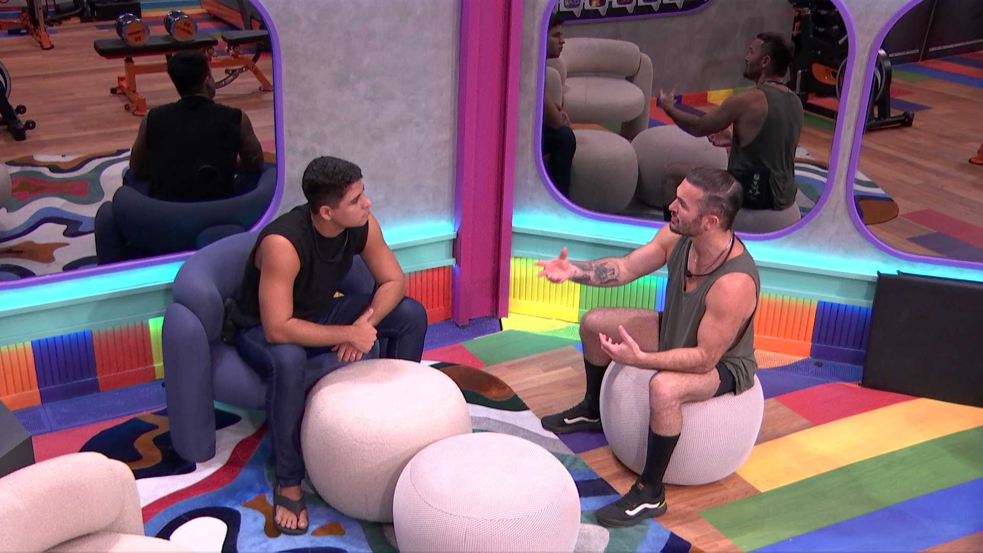 Diego Hypolito ensaia discurso para o Sincerão desta segunda