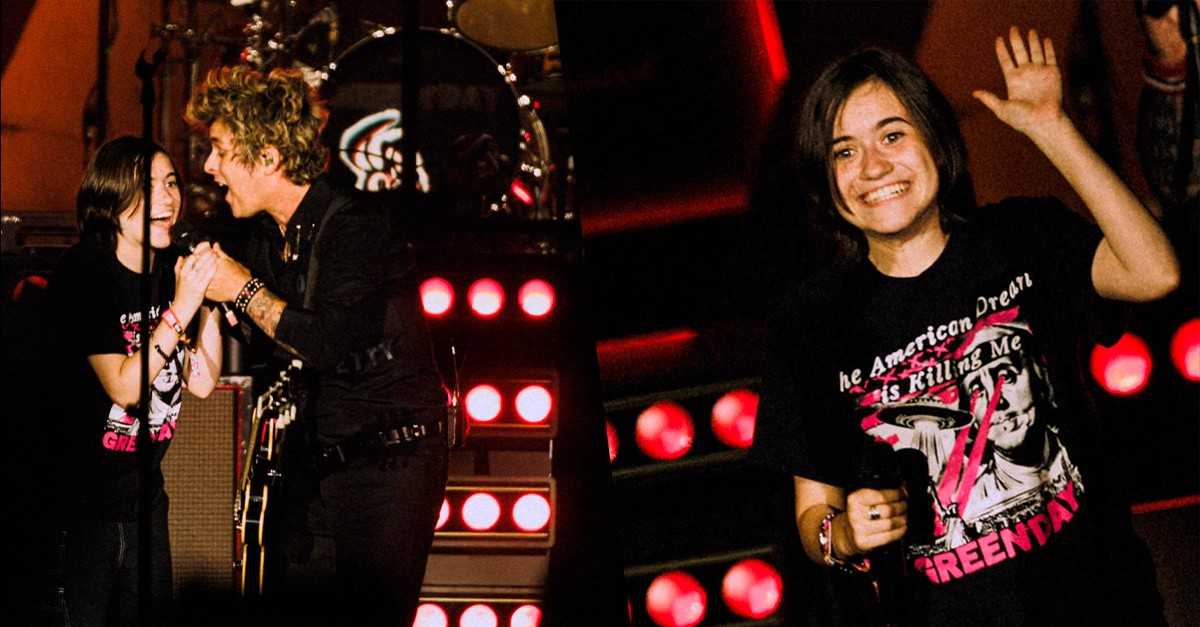 Mãe 'perde' filho em show do Green Day e se surpreende ao encontrá-lo no palco com a banda: 'Estava em pânico'