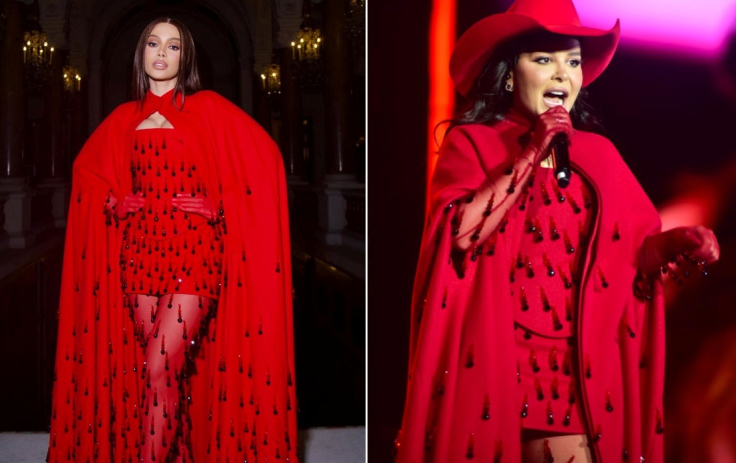 Maiara aposta em look já usado por Anitta em Paris para encerrar o Circuito Sertanejo no Caldas Country