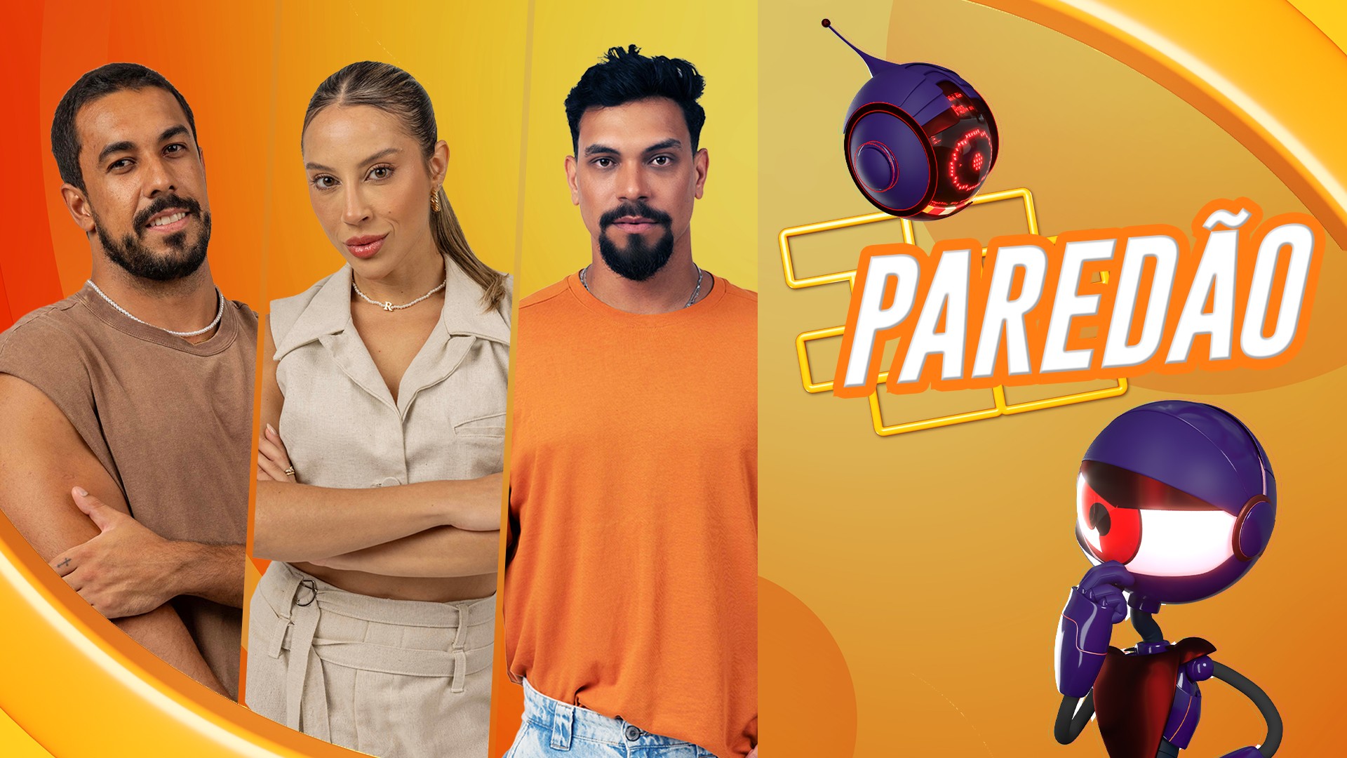 Quem está no 15º Paredão do BBB 25? Maike, Renata e Vinícius