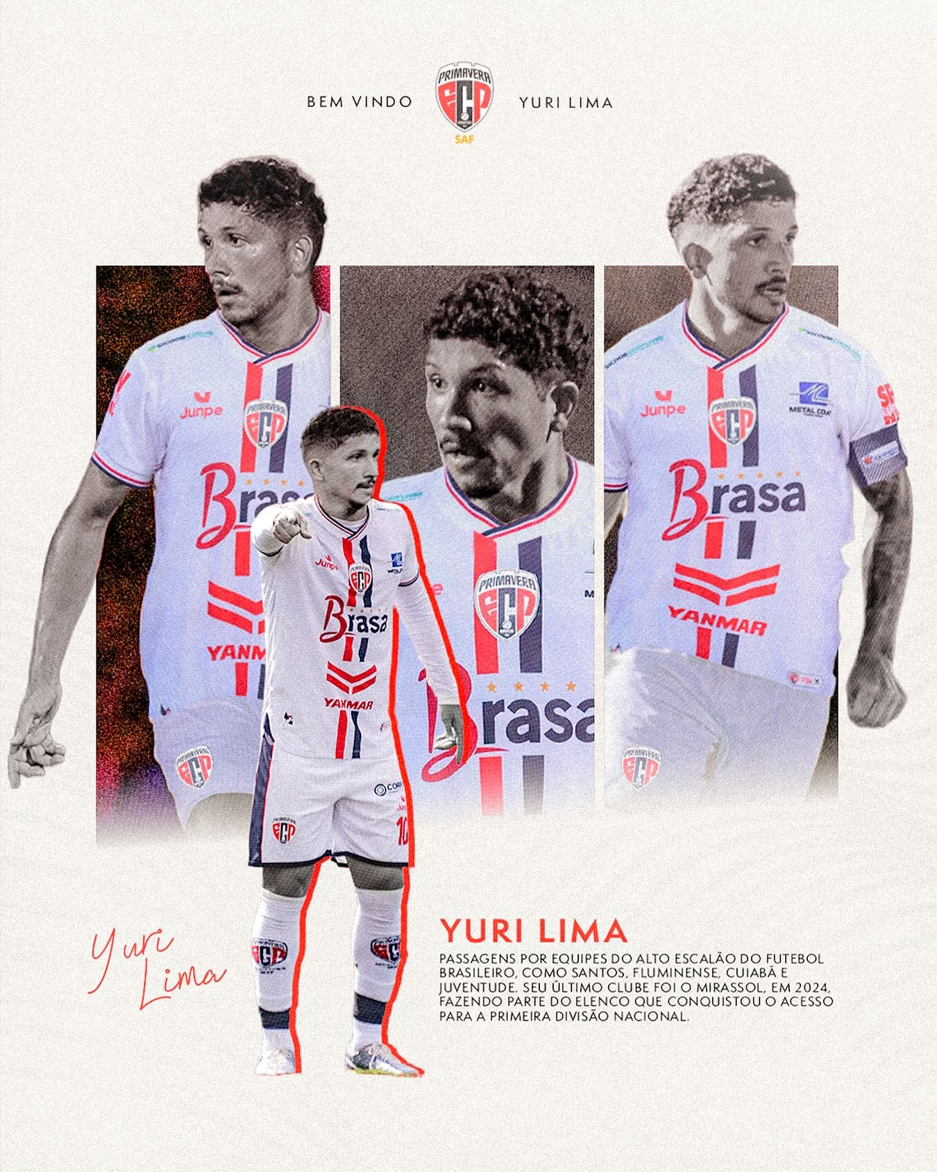 Após término com IZA, Yuri Lima retorna ao futebol