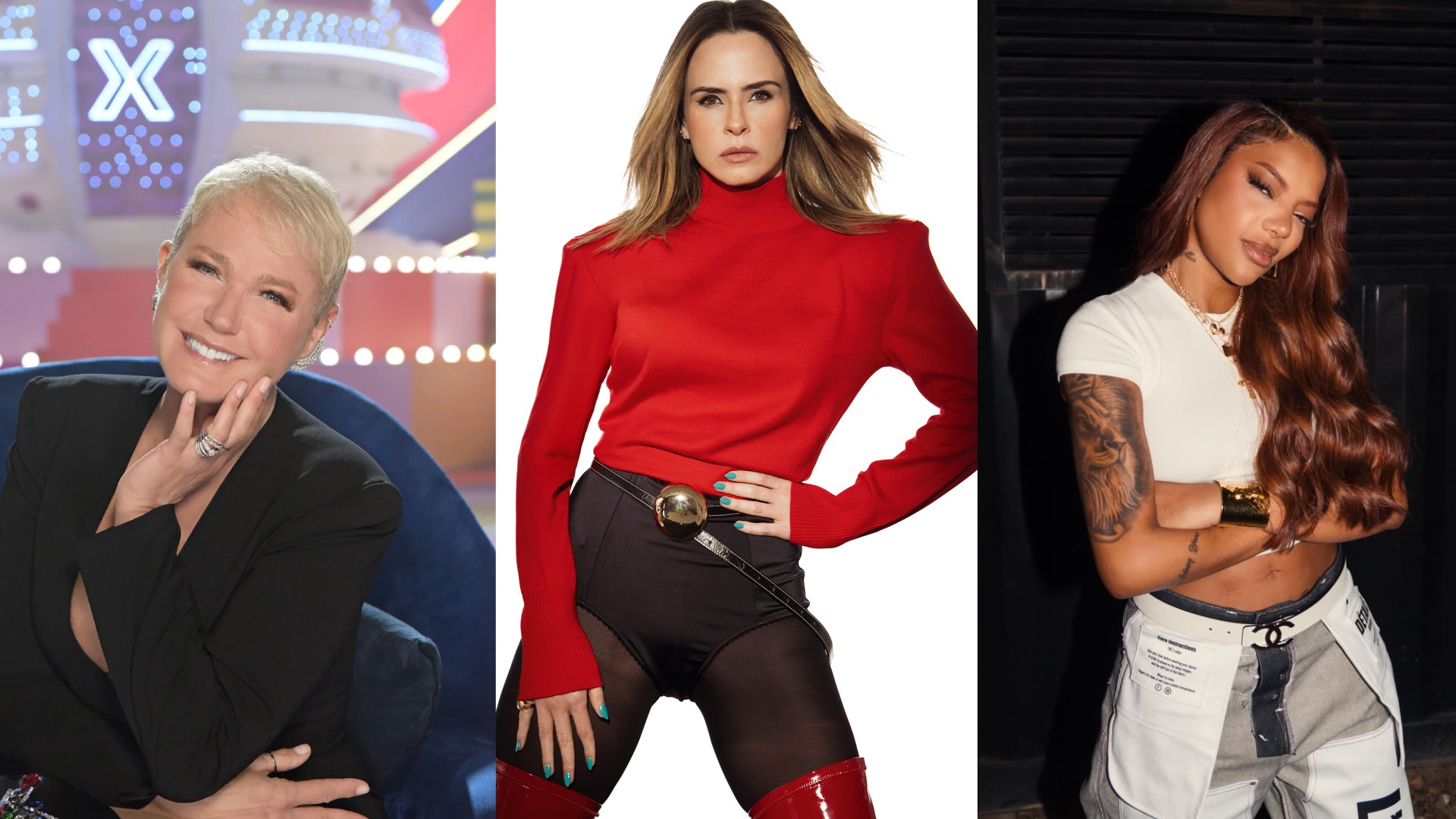 Ana Paula Renault fala sobre relação com famosas e cita Xuxa e Ludmilla: 'Minhas bruxonas mor'