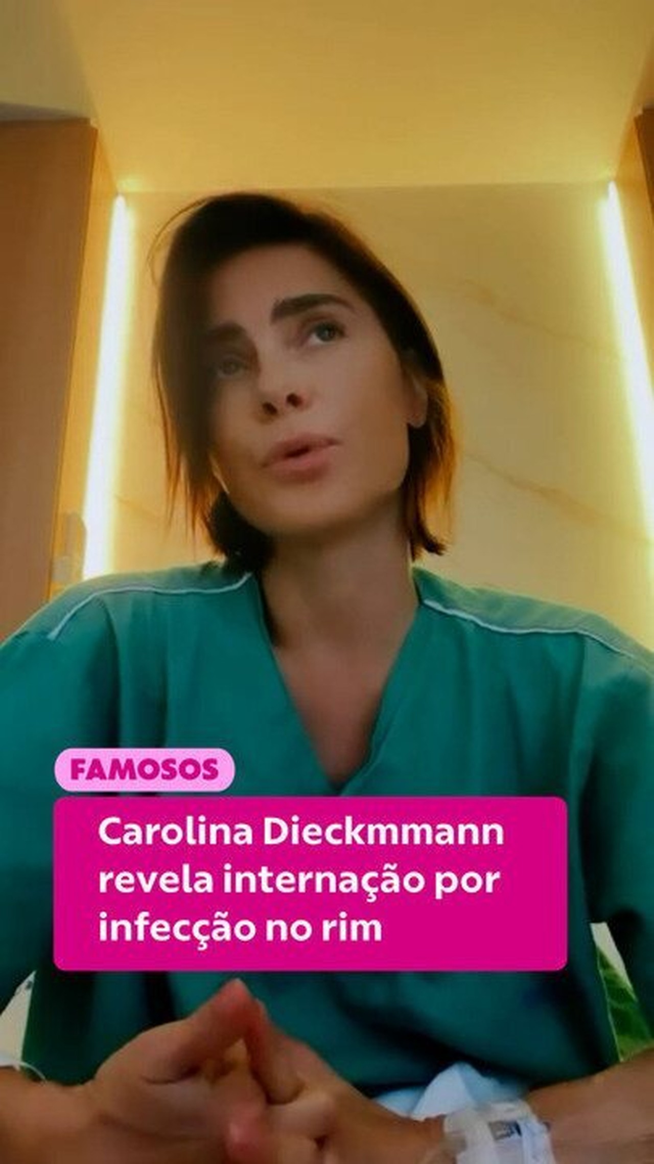 Famosos prestam apoio a Carolina Dieckmmann após descoberta de infecção