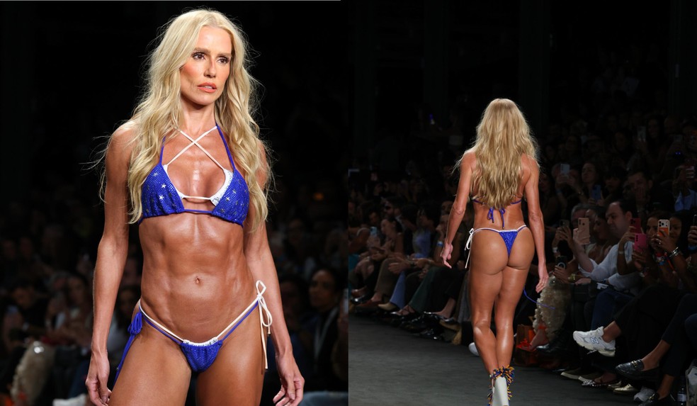 Deborah Secco no Rio Fashion Week � Foto: Fabiano Battaglin/Gshow