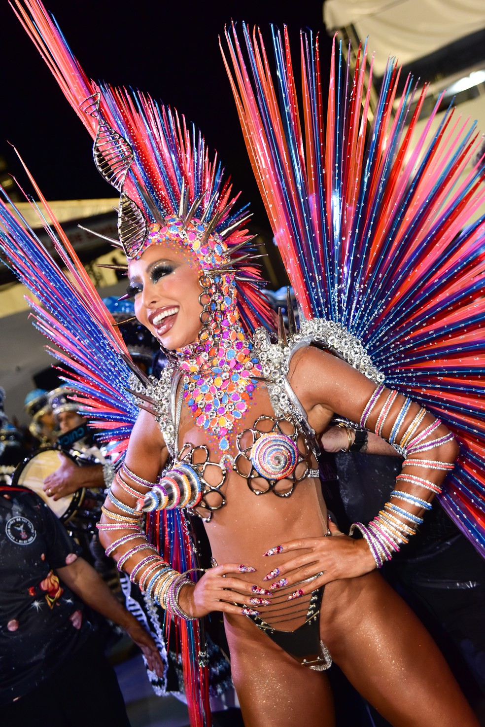 Sabrina Sato na Gavi&Atilde;&micro;es da Fiel em S&Atilde;&pound;o Paulo &acirc;&euro;&rdquo; Foto: Leo Franco/ Agnews