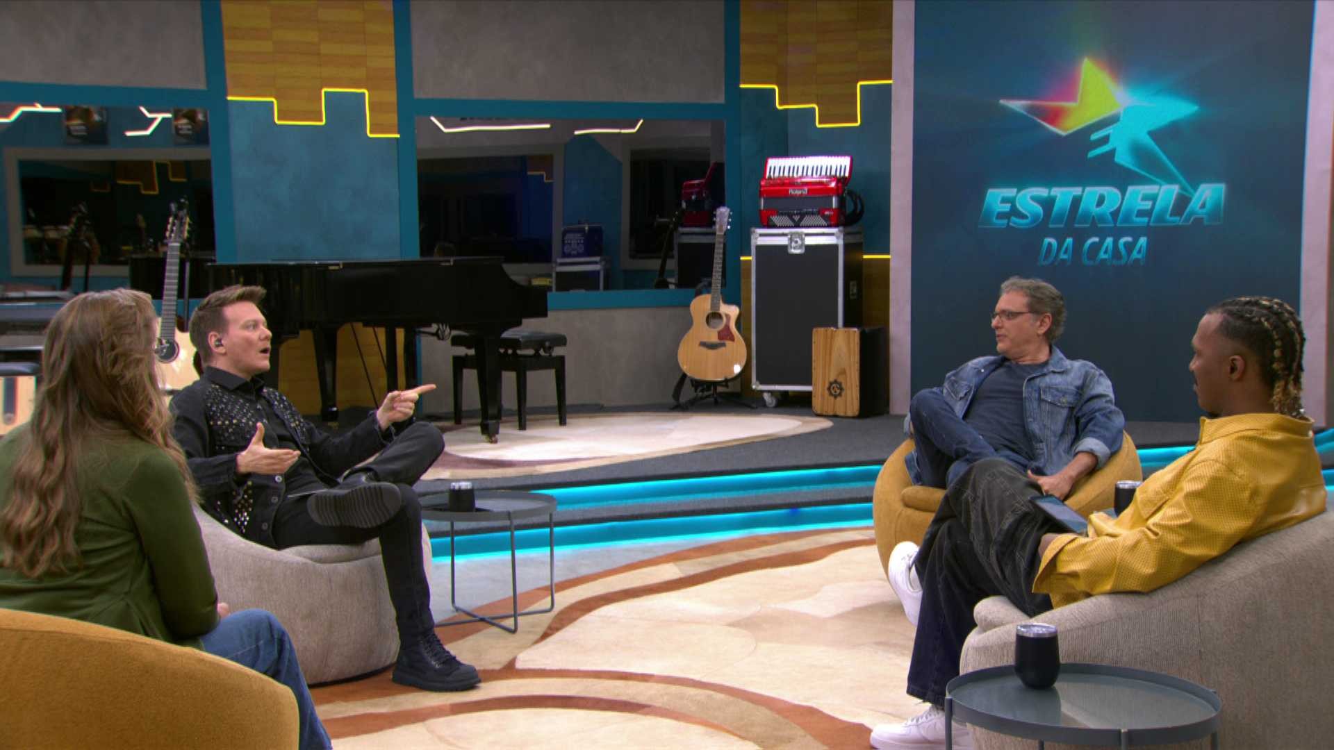 Michel Teló e preparadores do Estrela da Casa analisam evolução dos finalistas