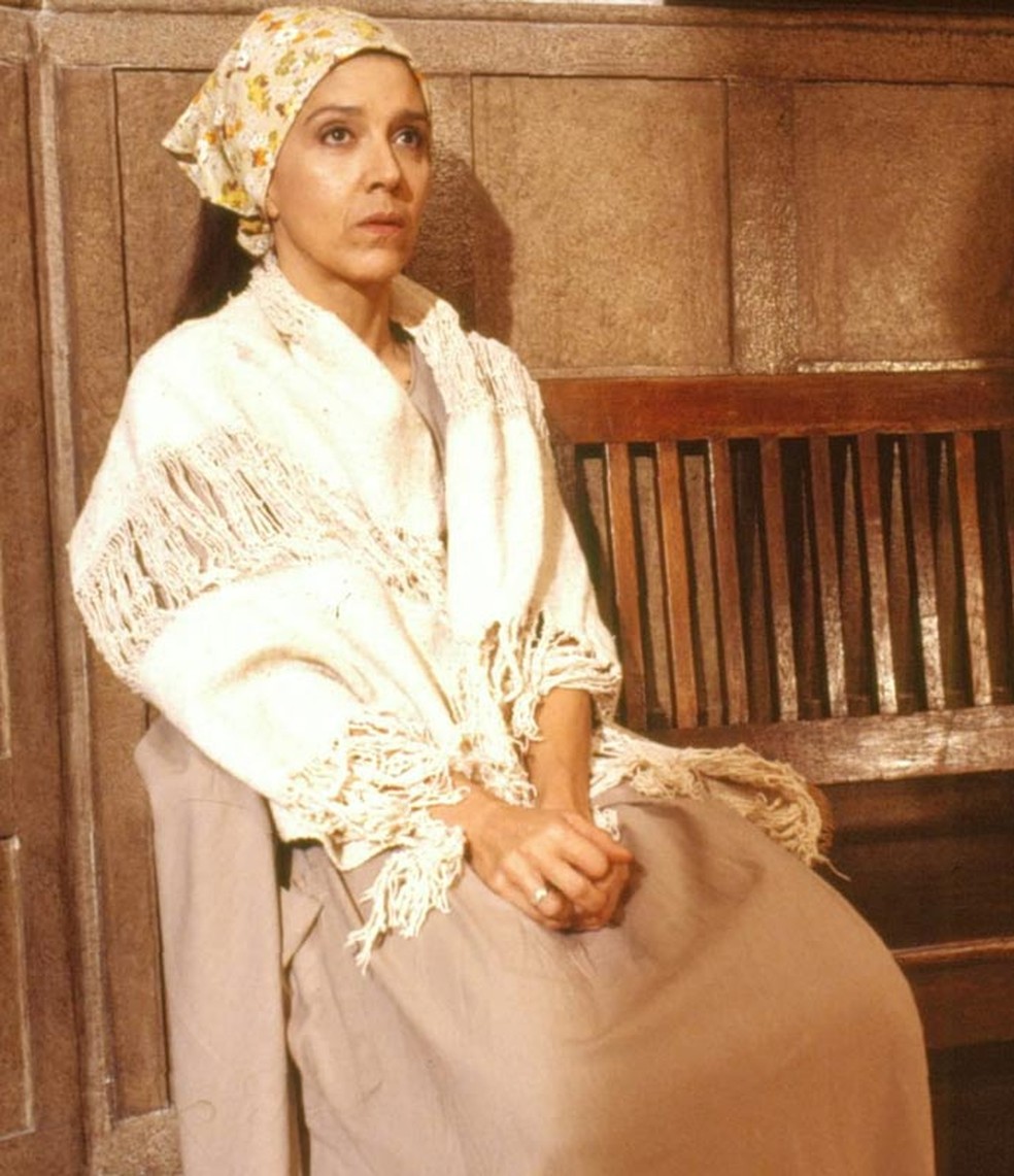 Na novela Tieta, de 1989, Yoná viveu Tonha — Foto: CEDOC / TV Globo
