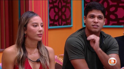 Vídeos do episódio de 'BBB' de segunda-feira, 14 de abril de 2025