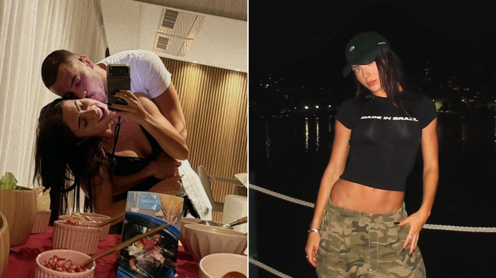 Jade Picon abre álbum de fotos e mostra momento fofo com André Lamoglia