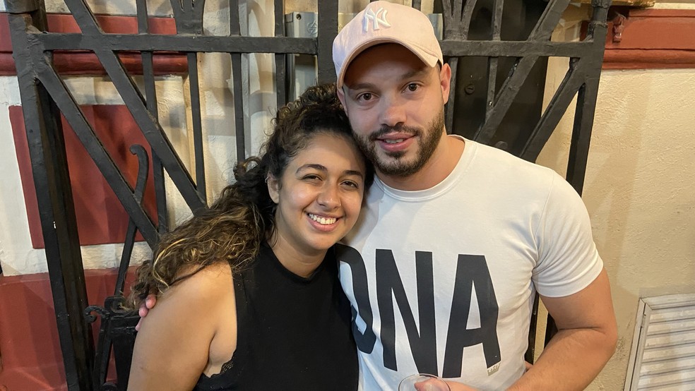 Clientes do Galeto Sat's, no Rio — Foto: Mateus Almeida/gshow