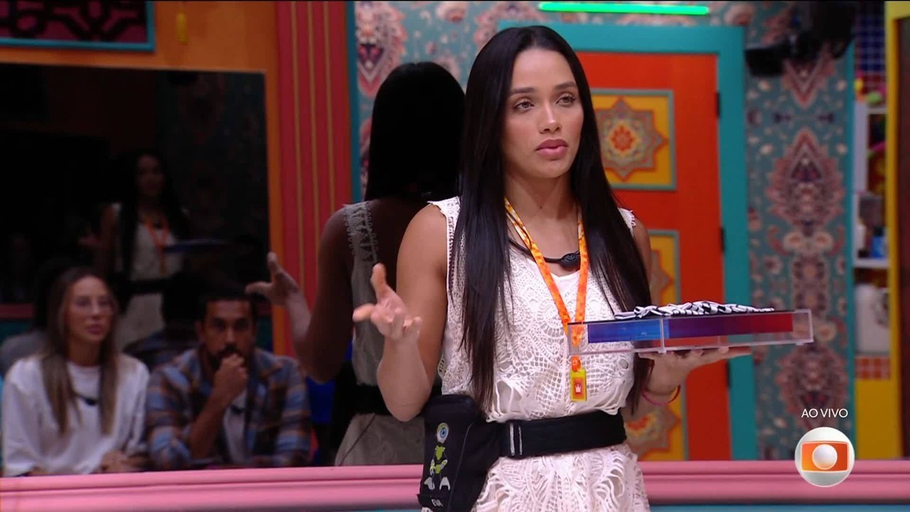 Enquete BBB 25: público opina sobre quem acha que a Líder Eva vai indicar ao Paredão