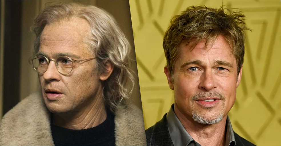 Brad Pitt em 'O Curioso Caso de Benjamin Button’ — Foto: IMDB/Reuters