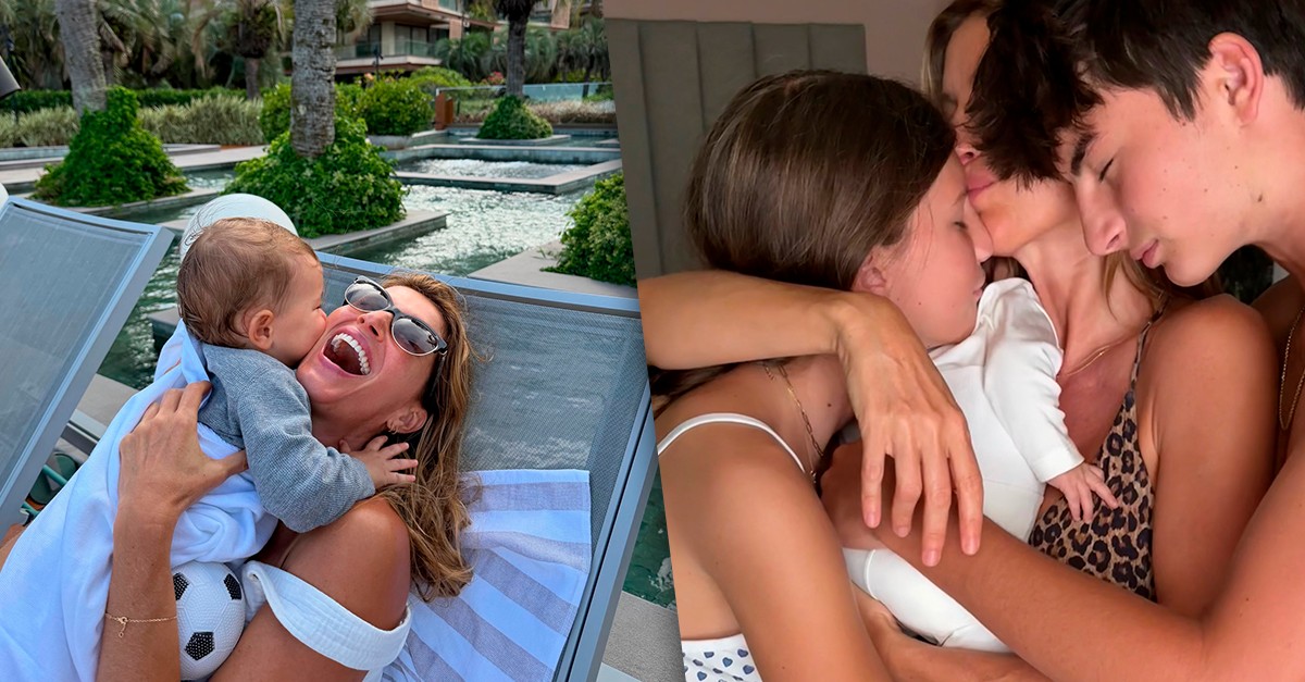 Gisele Bündchen mostra registros inéditos do filho caçula; veja
