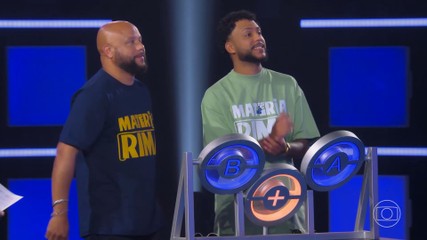 Jadson e Nicolas encaram o desafio do 'The Wall'