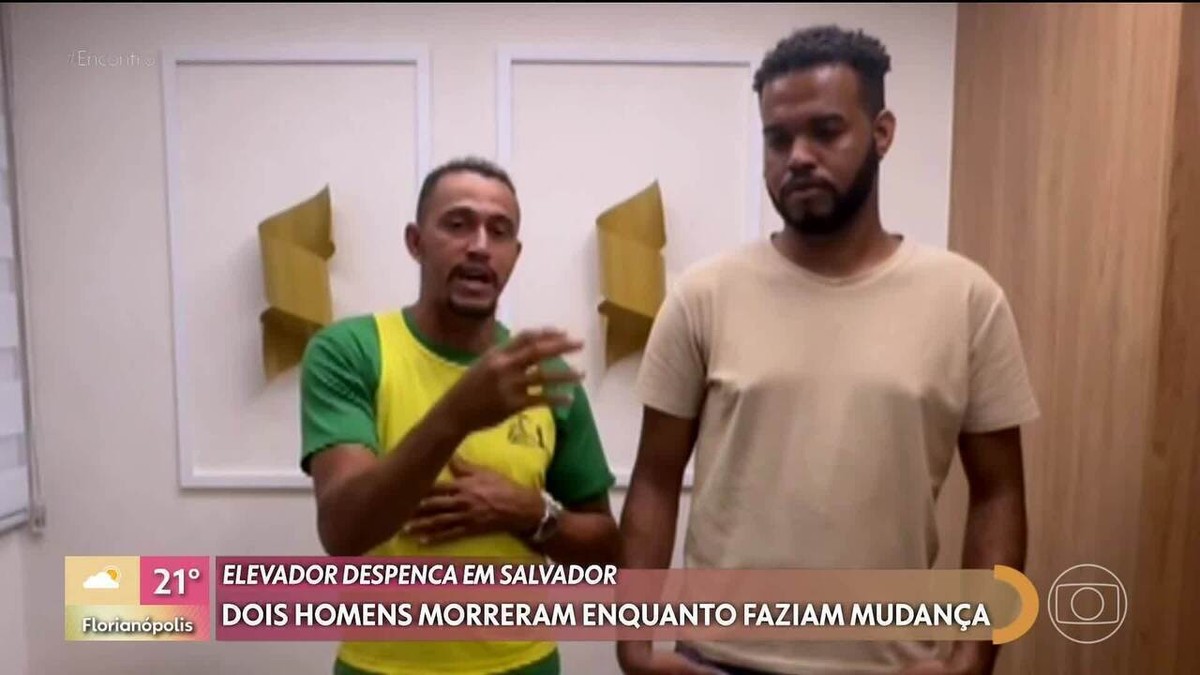 Filhos dos homens que morrem após elevador cair em prédio de luxo de Salvador pedem justiça: 'Como fico sem meu pai?'
