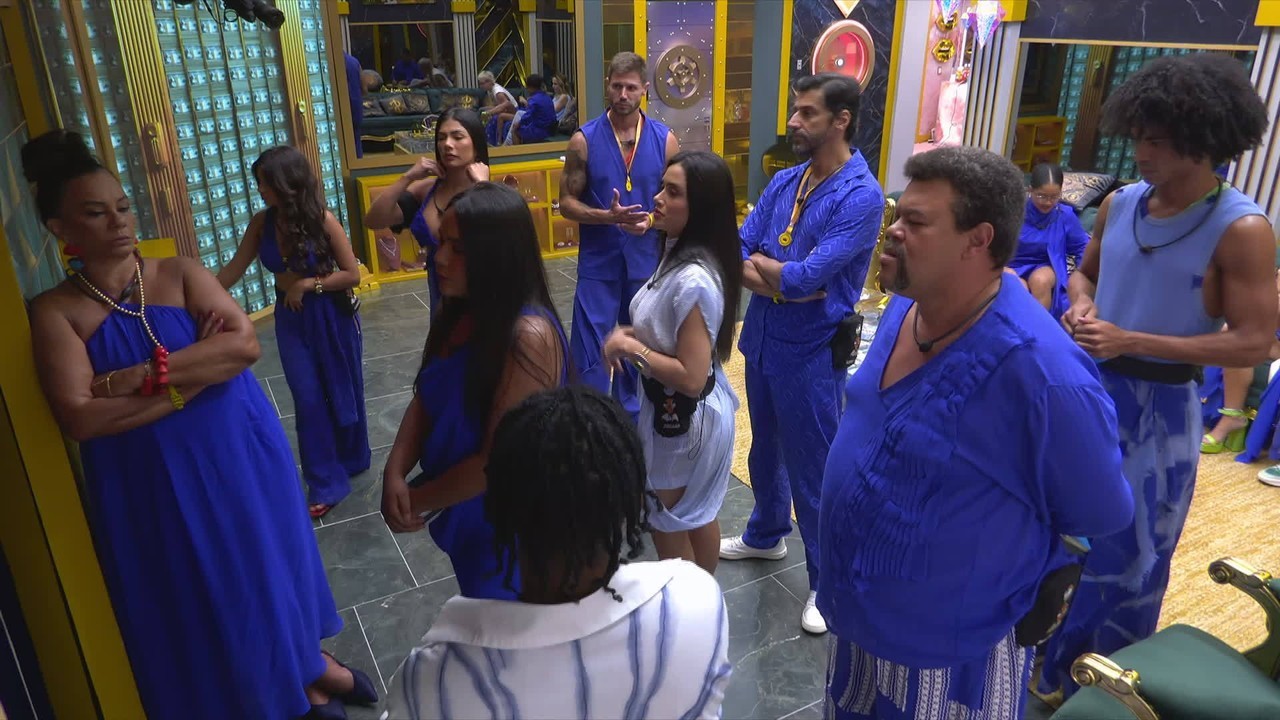 Babu Santana e Milena trocam farpas após indicação para o Paredão: 'O idiota sou eu mesmo'