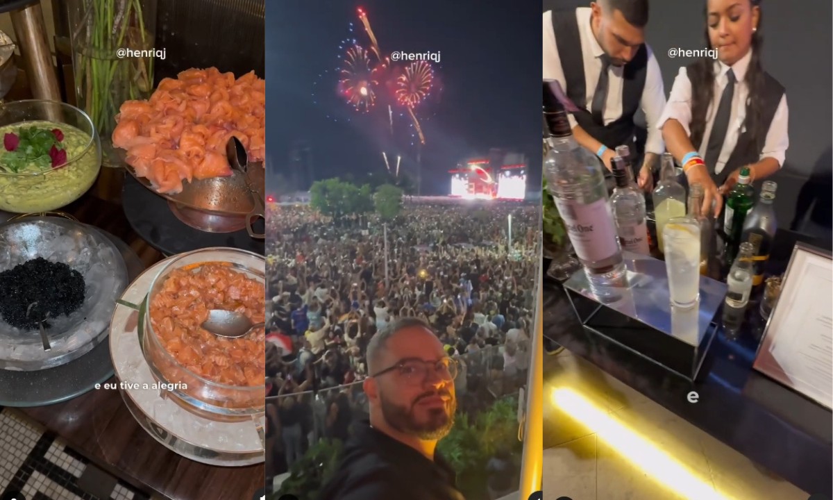 A cara da riqueza! Fã mostra vista do show de Lady Gaga do Copacabana Palace