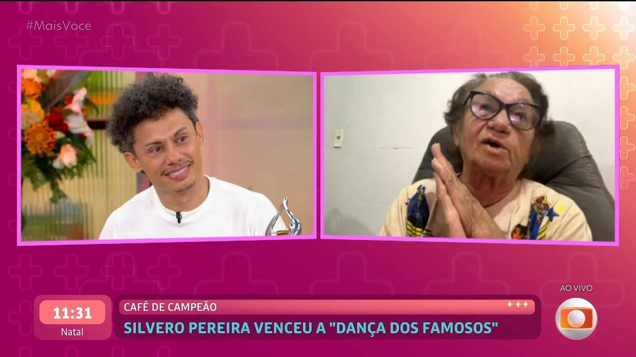 Silvero Pereira chora com recado da mãe ao ganhar Dança dos Famosos: 'É tudo por você'