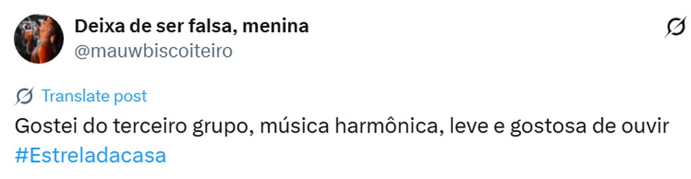 Presença de Junior Lima no Festival da Canção repercute nas redes; confira — Foto: Reprodução/X