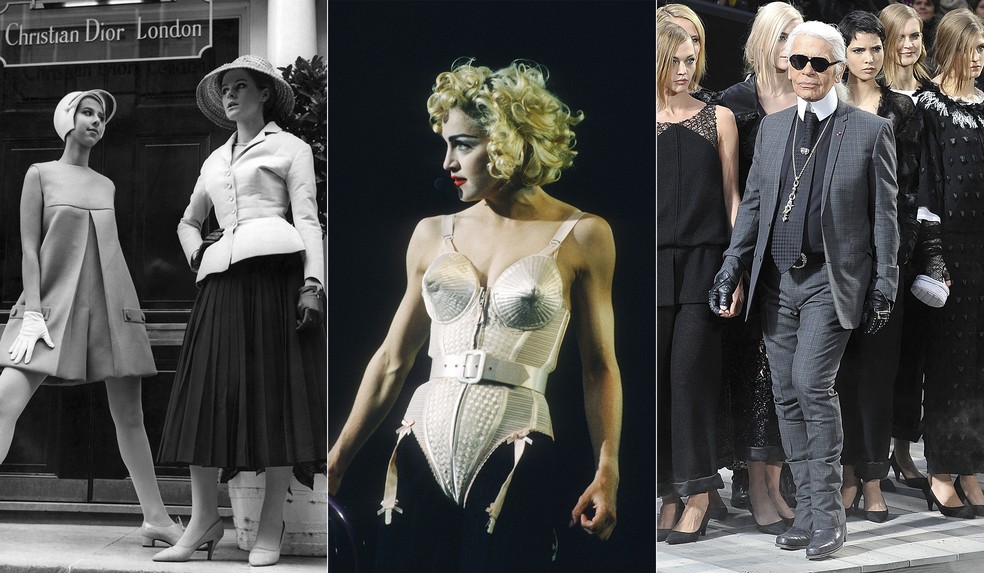 Dia Internacional da Moda: veja estilistas que revolucionaram a história — Foto: WATFORD/Mirrorpix/Mirrorpix/Gie Knaeps/Pascal Le Segretain/Getty Images
