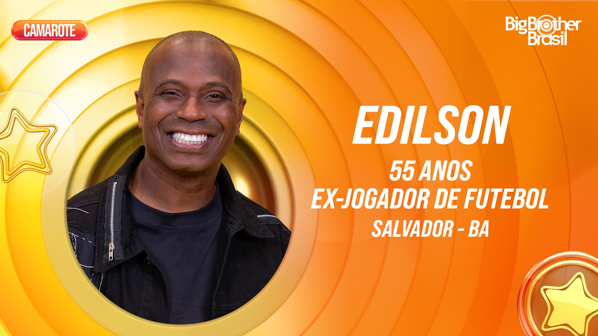 Quem é Edilson, do BBB 26? Ex-jogador é participante do reality