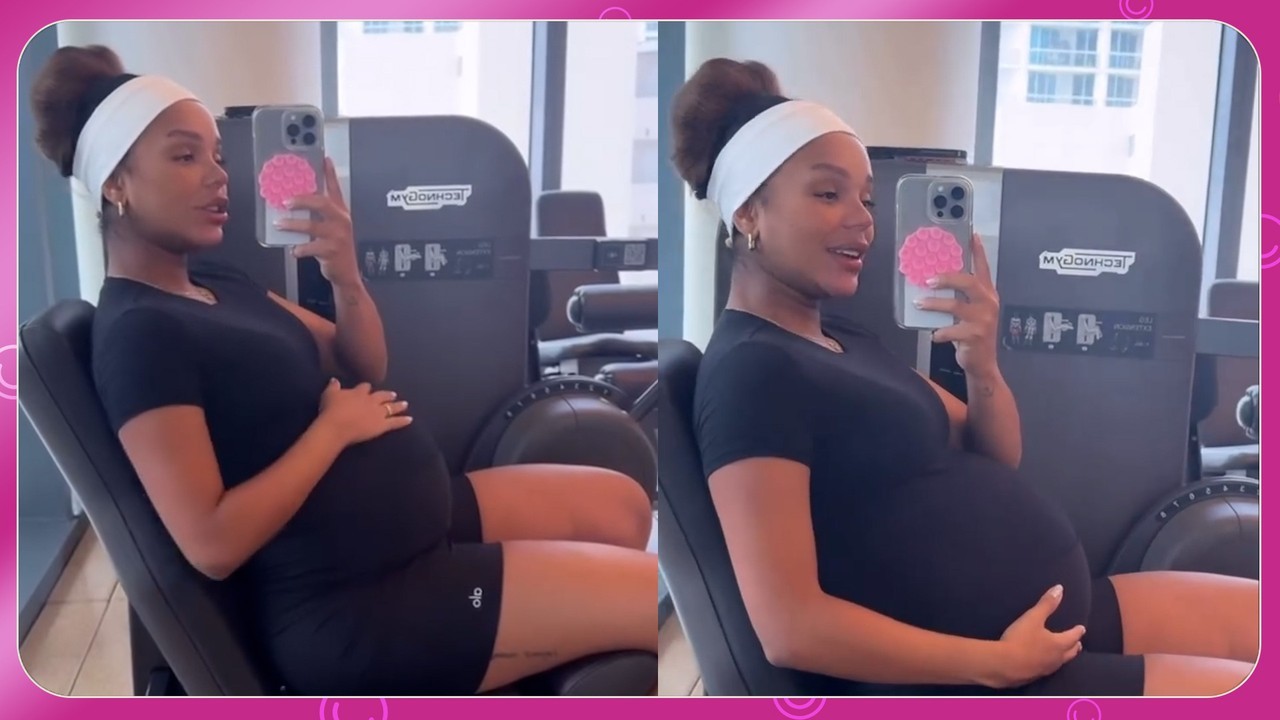 Grávida, Brunna Gonçalves tenta manter rotina de treinos: 'Está complicado, mas não vou desistir'