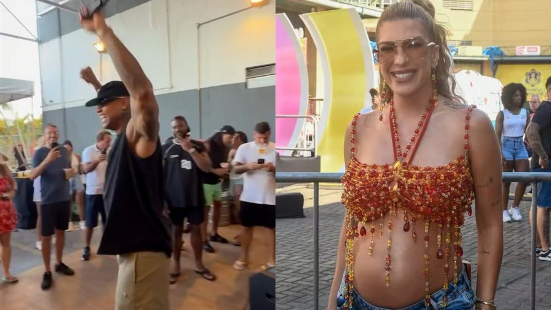 Léo Santana homenageia Lore Improta por título da Viradouro: 'Que orgulho'