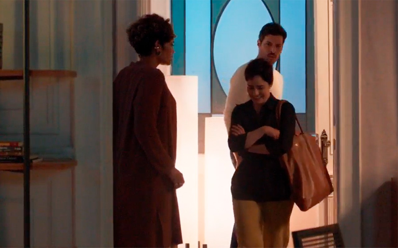 Três Graças: Samira exige que Lena lhe deixe ver a neta em Lisboa