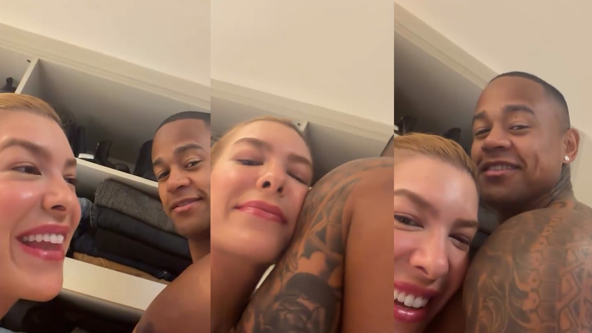 Grávida, Lore Improta relata 'grude' em Léo Santana: 'Na outra, eu enjoei dele'