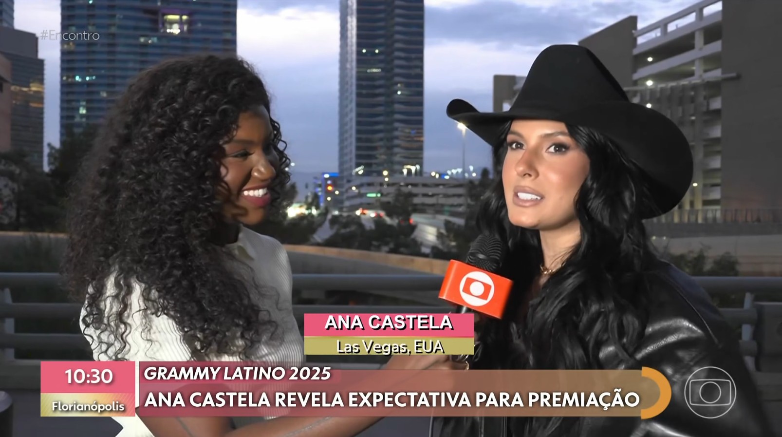 Em Las Vegas, Ana Castela confessa nervosismo para Grammy Latino: 'A gente não sabe o que esperar'