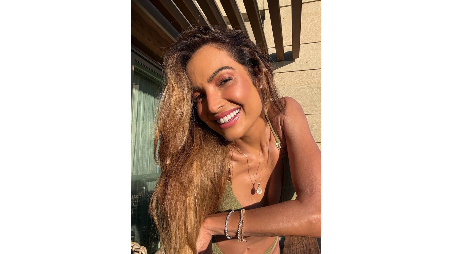 Patrícia Poeta em viagem de férias — Foto: Arquivo pessoal