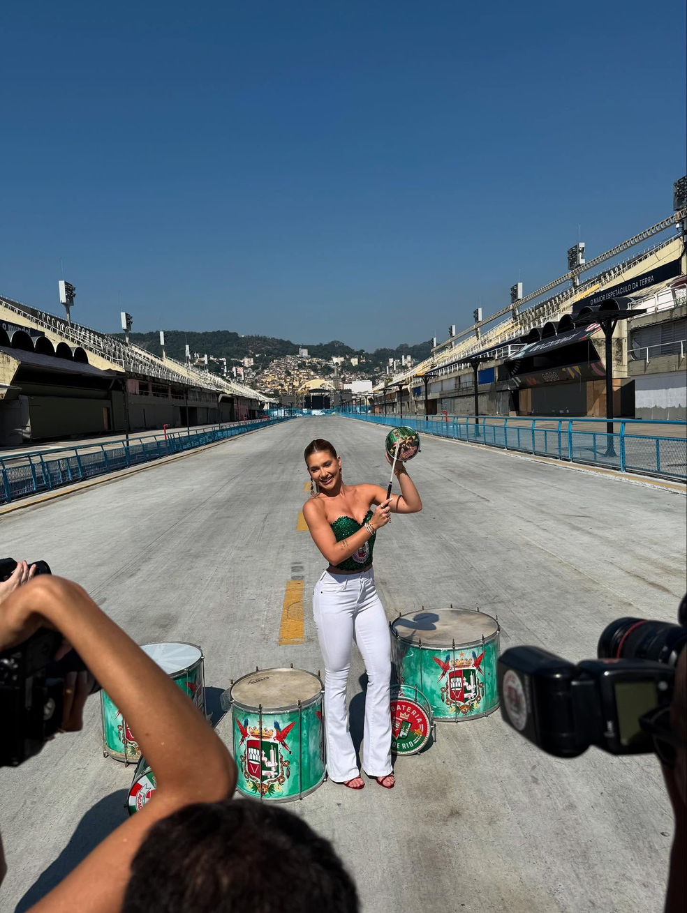 Virginia é a nova rainha de bateria da Grande Rio — Foto: Instagram