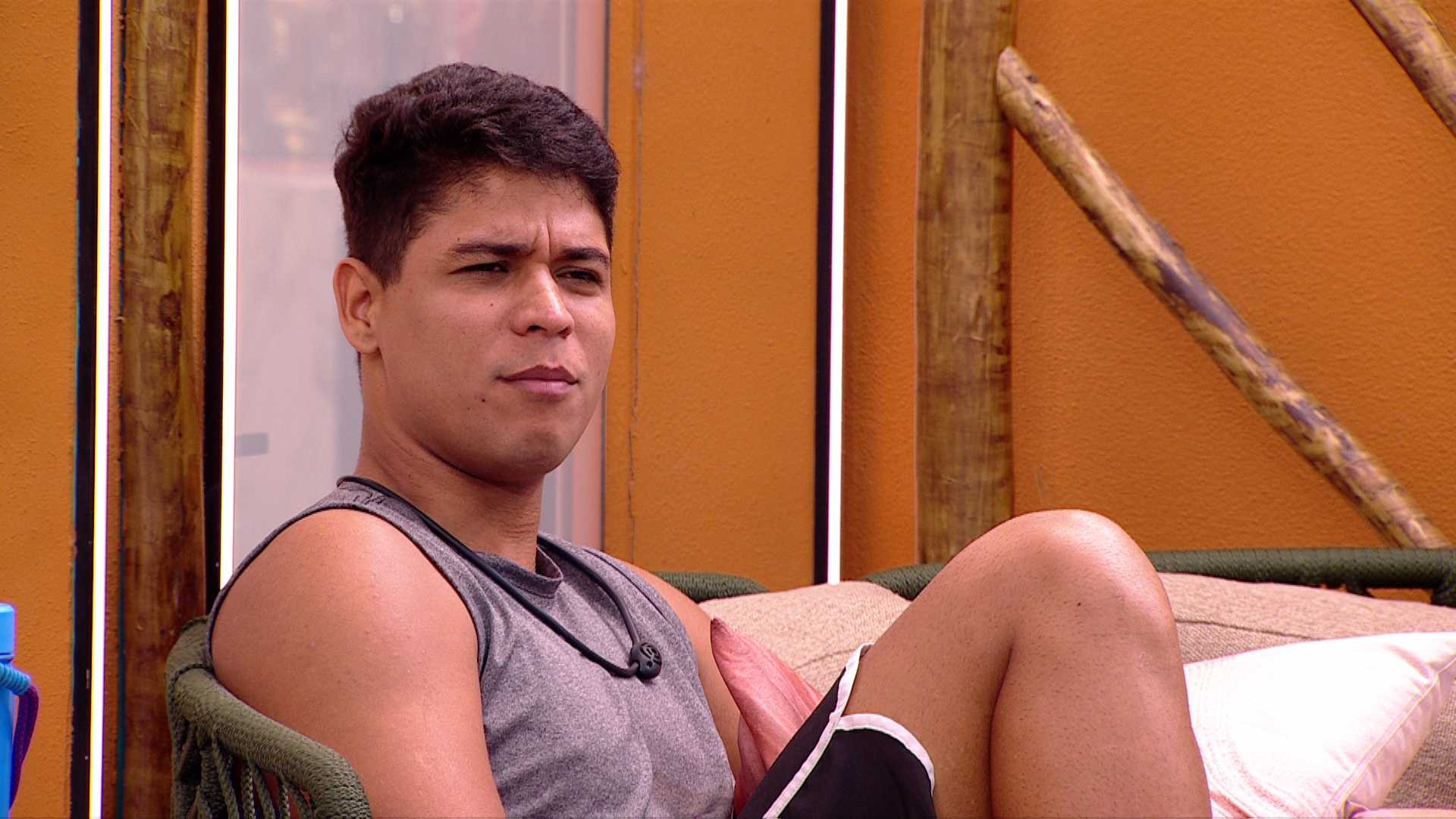 Indicado pelo Líder ao Paredão, Guilherme comenta decisão de João Pedro: 'Incoerente'