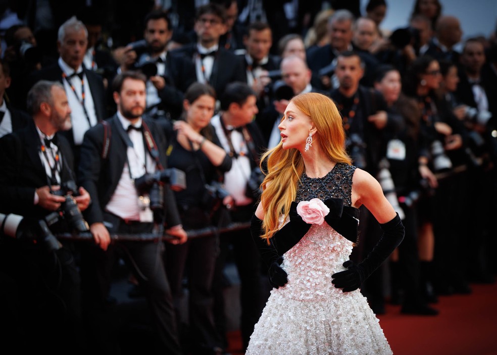 Marina Ruy Barbosa no Festival de Cannes — Foto: Brazil News