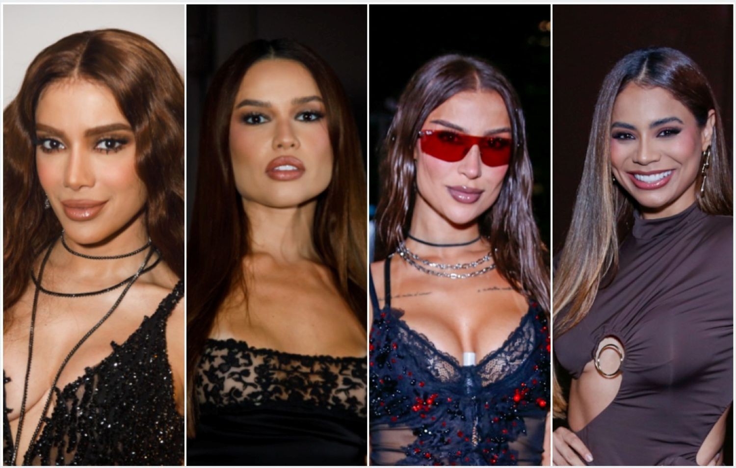 Juliette, Bianca Andrade, Lexa e mais apostam em looks ousados para segunda festa de Anitta em São Paulo