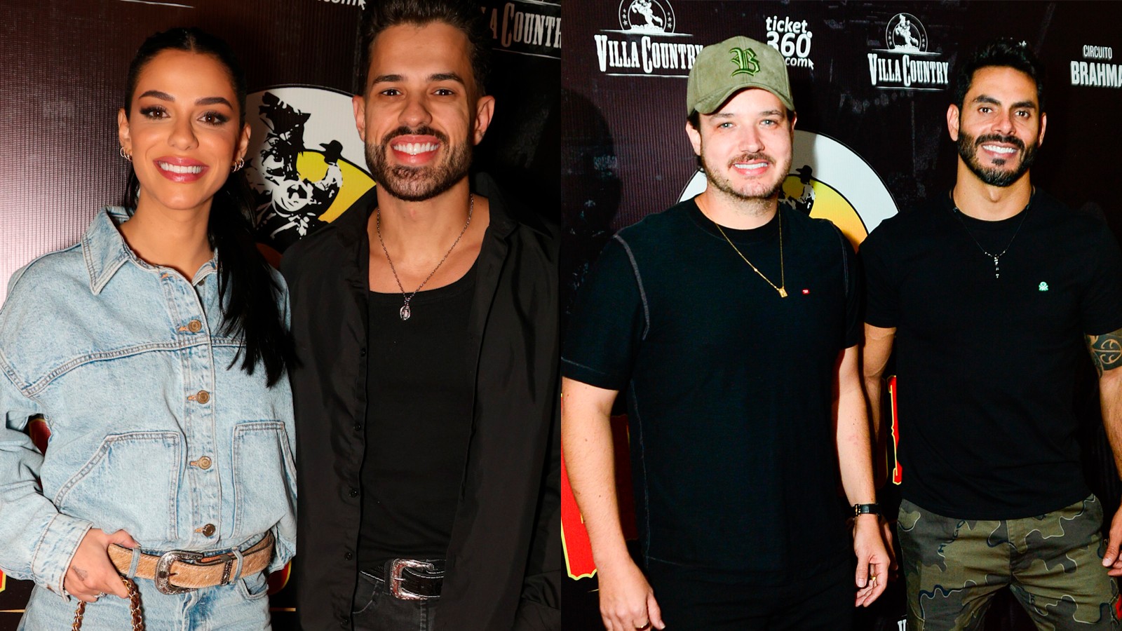 Famosos prestigiam lançamento da Festa do Peão de Barretos com show de Matheus e Kauan