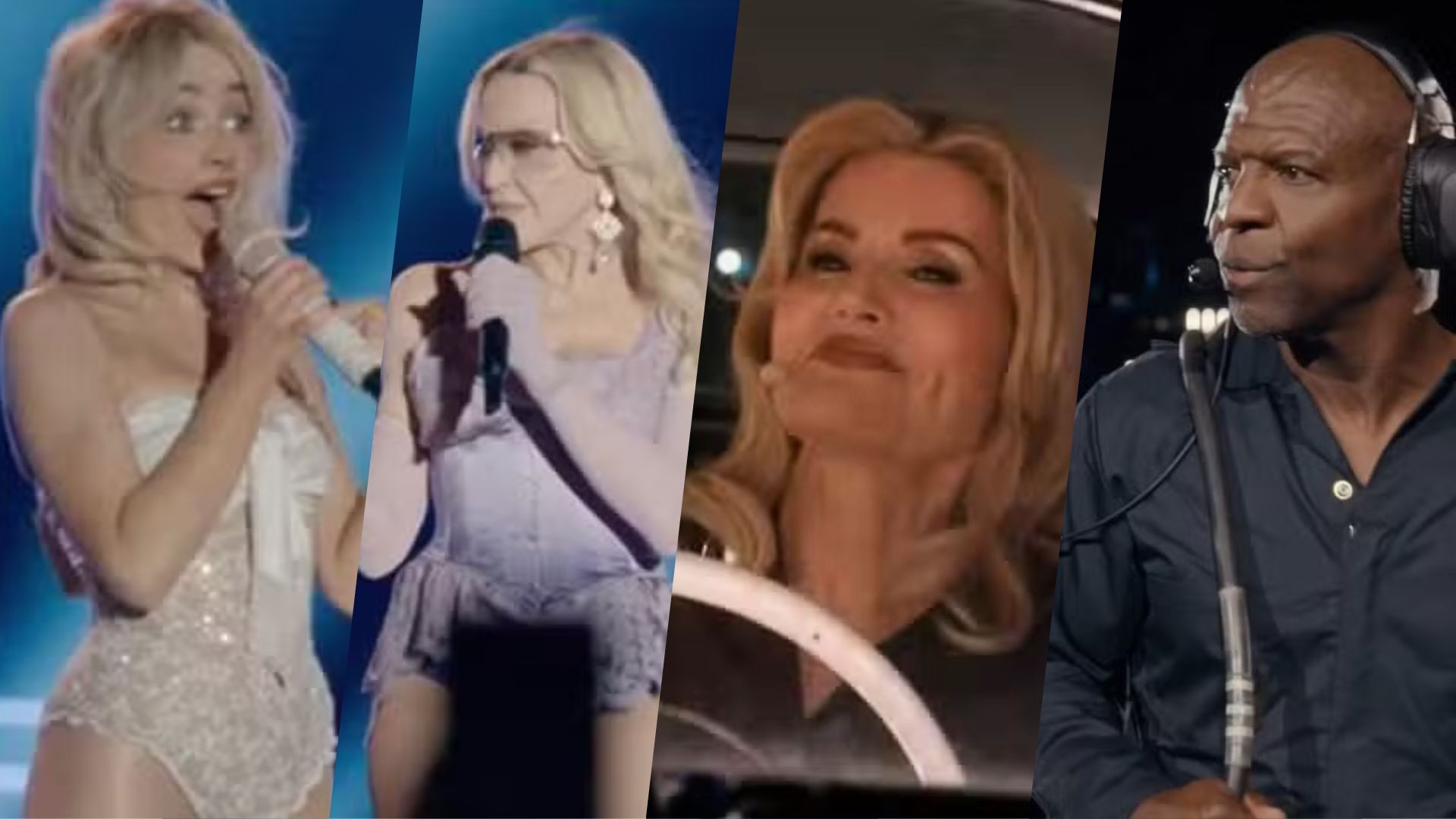 Show de Sabrina Carpenter no Coachella teve aparição surpresa de Madonna, meme de Terry Crews e referência a filme icônico