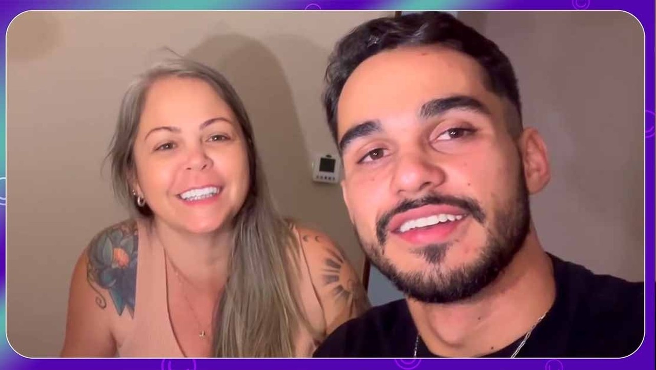 João Gabriel reencontra a mãe após Eliminação no BBB 25