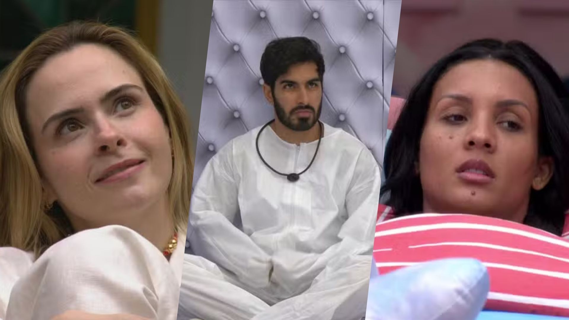 Resumo do BBB 26 hoje: 1ª madrugada tem treta no Quarto Branco, alvo definido e crush em Henri Castelli