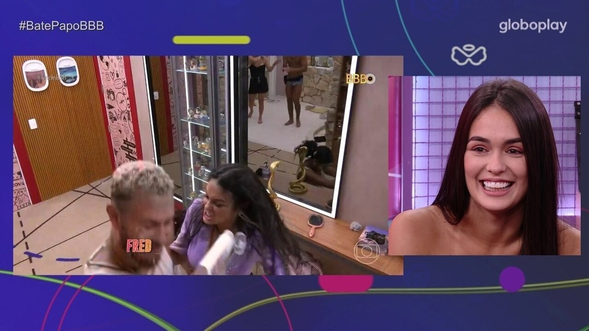 No Bate-Papo BBB, Larissa se diverte com meme de Boco Roso e Bocadrasta ...