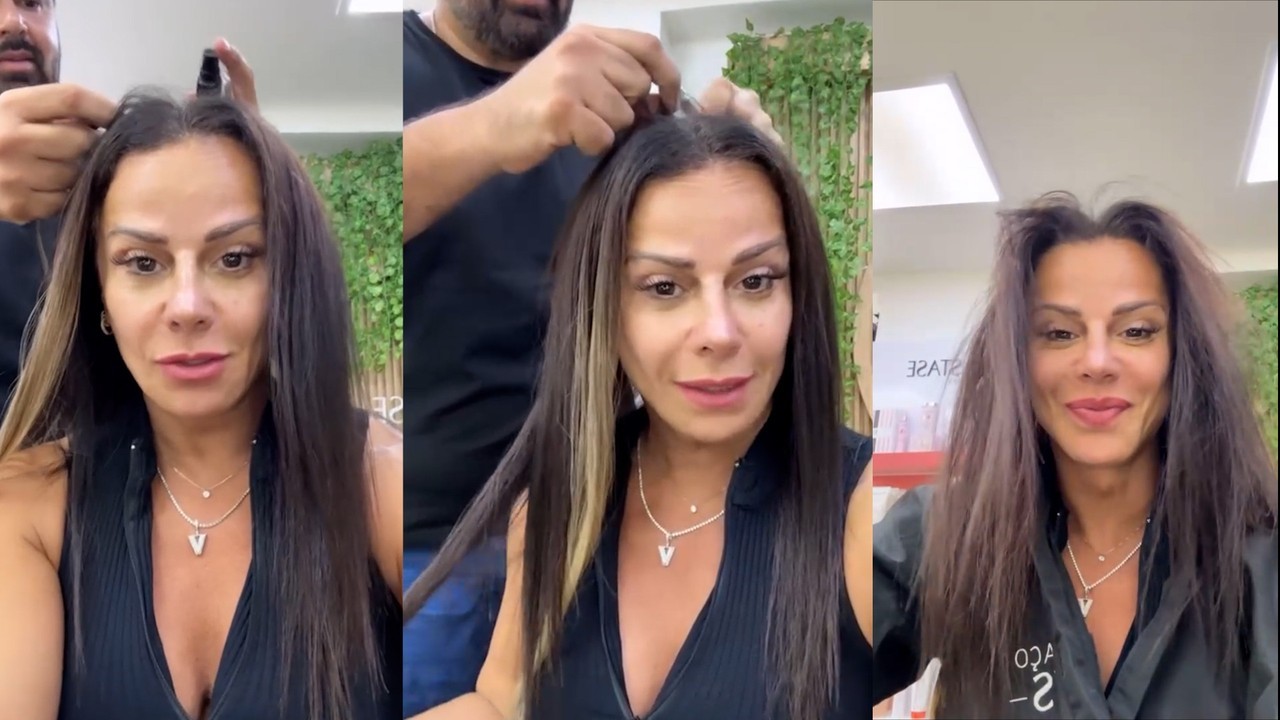 Viviane Araujo se despede do visual de Rosana