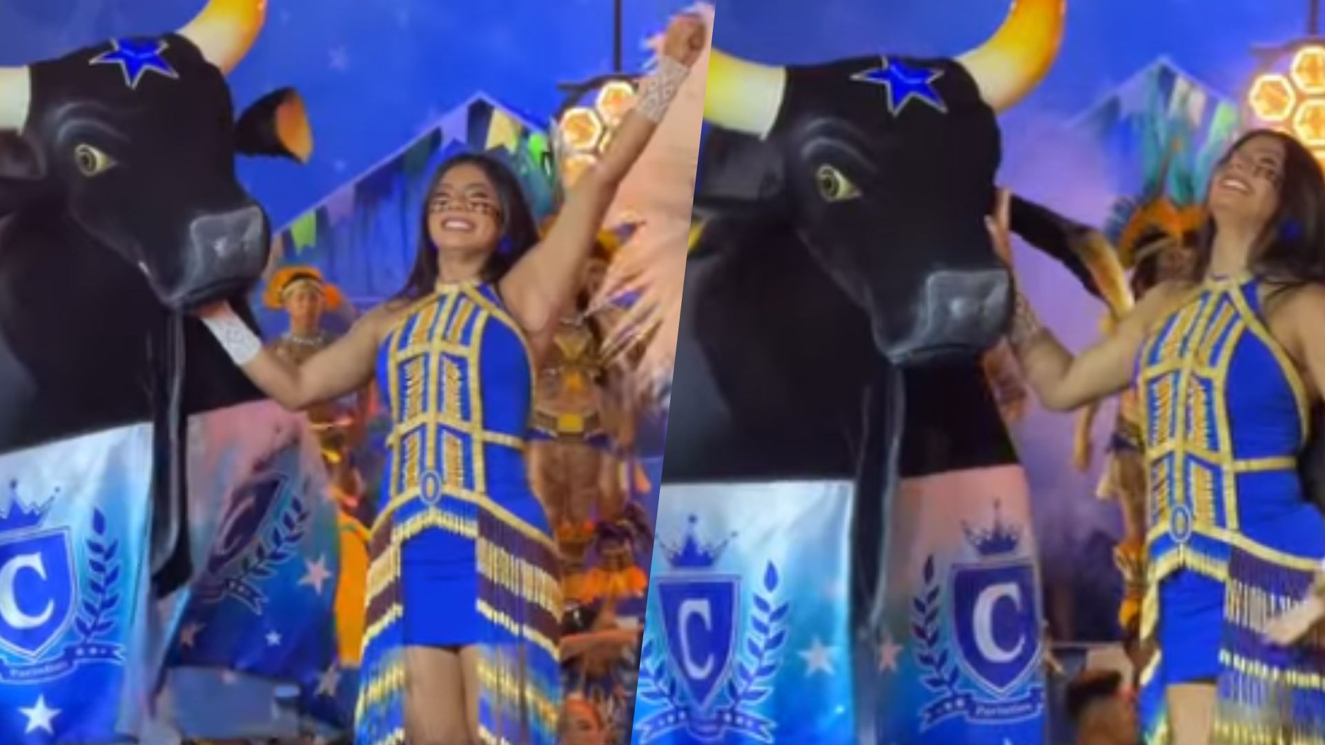 Marciele sobe ao palco com Boi Caprichoso pela primeira vez após BBB 26