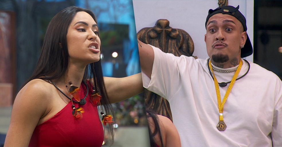 Isabelle x MC Bin Laden BBB 24 — Foto: Globo