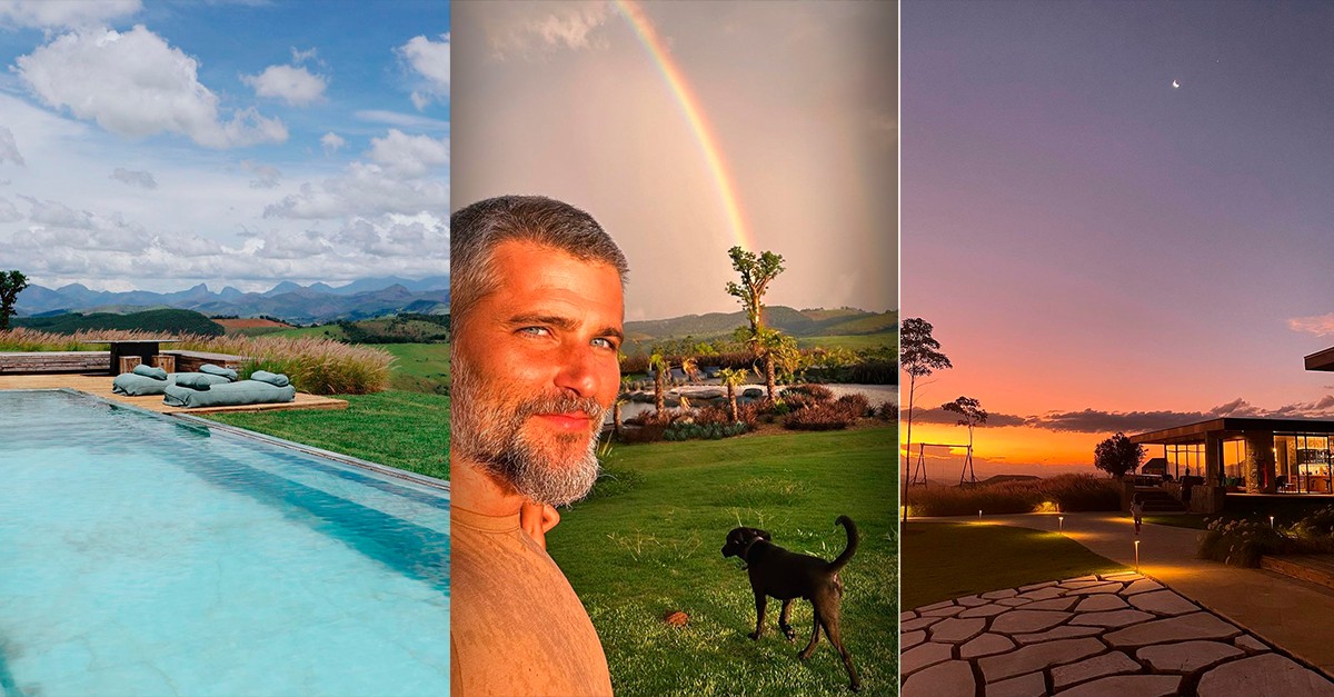 Bruno Gagliasso e Giovanna Ewbank fazem tour pelo Rancho da Montanha ...