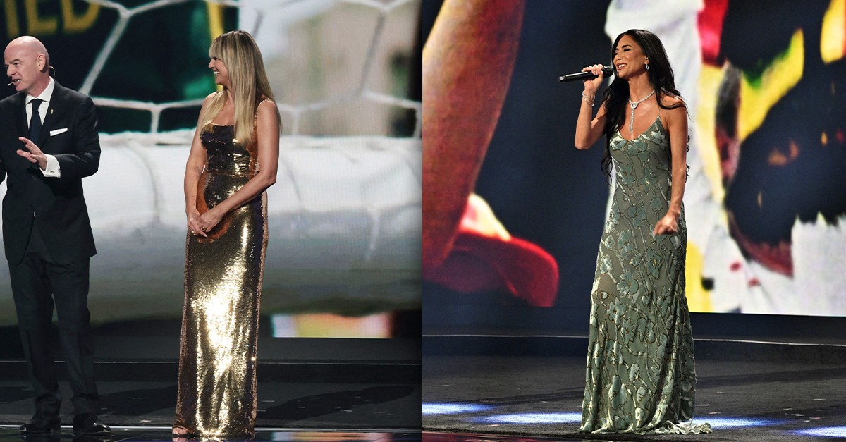 Nicole Scherzinger e Heidi Klum brilham em looks deslumbrantes no sorteio da Copa do Mundo 2026