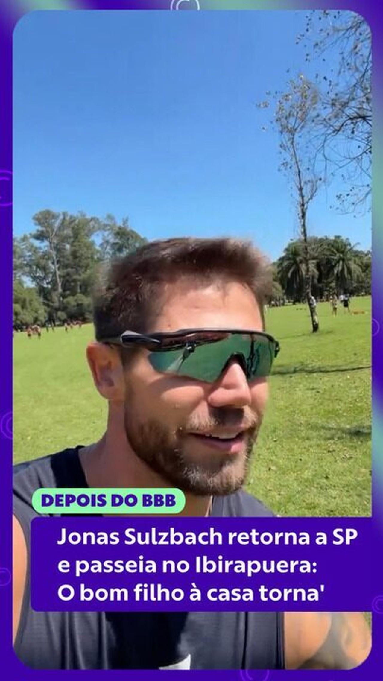 Jonas Sulzbach participa de torneio de beach tennis em São Paulo