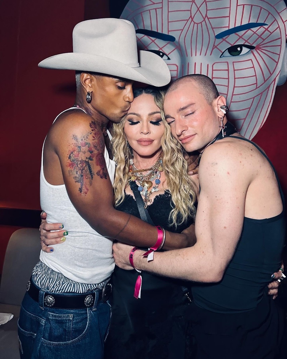 Madonna abre álbum de fotos após show histórico em Copacabana — Foto: Instagram