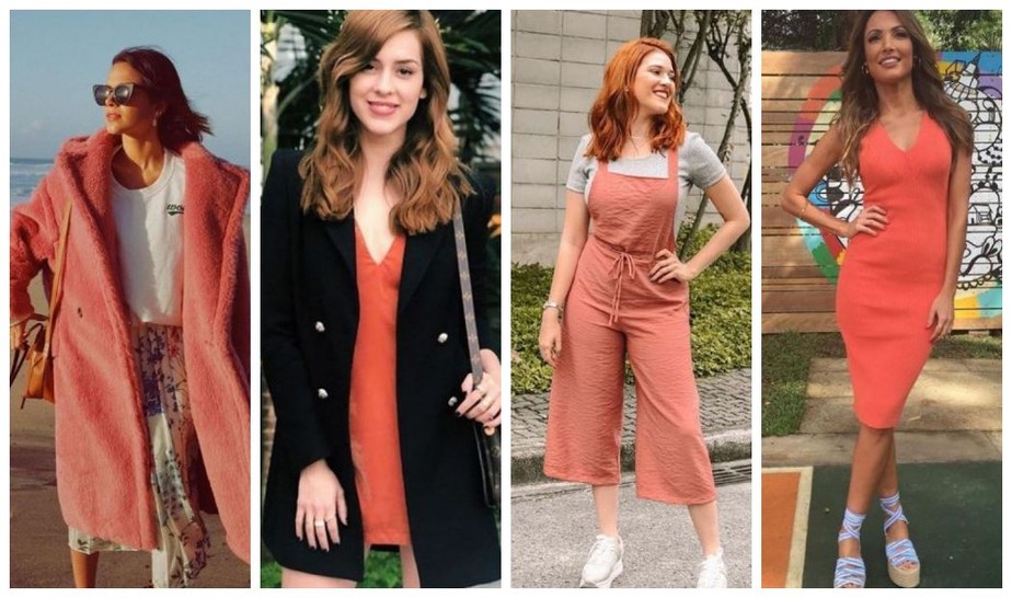 Living coral cor do ano 2019 j usada por famosas em looks